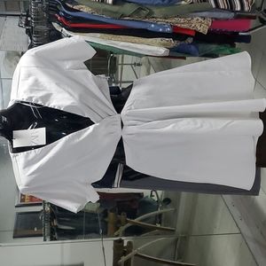 Zara white mini dress